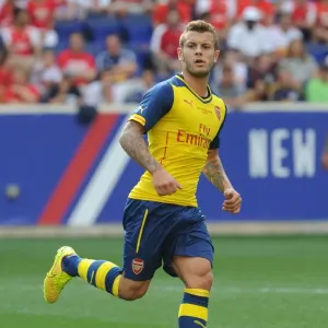 Jack Wilshere Print - 2014 Pre-Season Match Action Photo Jack Wilshere Print - 2014 Pre-Season Match Action Photo