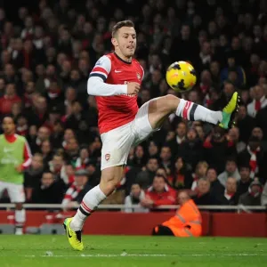 Jack Wilshere in Print, Arsenal vs Everton 2013-14