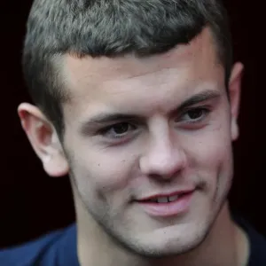 Jack Wilshere Print, Barclays Premier League Match Jack Wilshere Print, Barclays Premier League Match