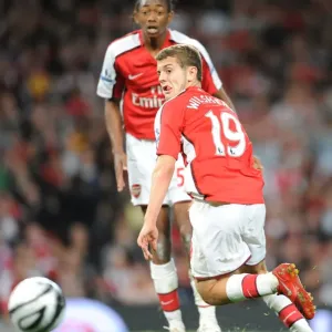 Jack Wilshere and Sanchez Watt (Arsenal) Jack Wilshere and Sanchez Watt (Arsenal)