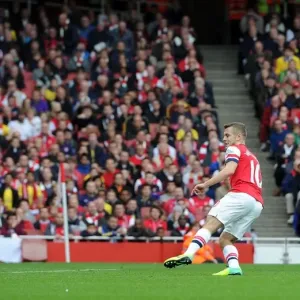 Jack Wilshere Scores First Goal: Arsenal vs Norwich City, 2013-14 Premier League Jack Wilshere Scores First Goal: Arsenal vs Norwich City, 2013-14 Premier League