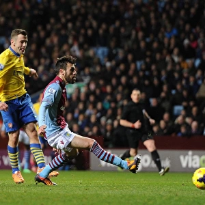 Jack Wilshere Scores First Goal: Aston Villa vs. Arsenal, Premier League 2013-14