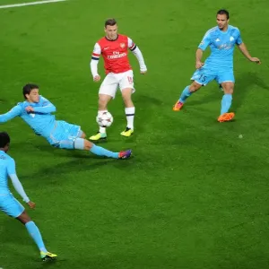 Jack Wilshere Scores the Winning Goal: Arsenal vs. Olympique de Marseille, UEFA Champions League, 2013 Jack Wilshere Scores the Winning Goal: Arsenal vs. Olympique de Marseille, UEFA Champions League, 2013