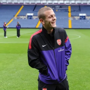 Jack Wilshere Scouts West Bromwich Albion U21 Pitch Ahead of Arsenal U21 Clash (2012-13)