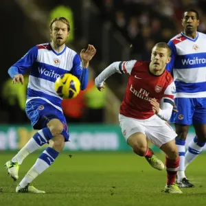 Jack Wilshere Surges Past Kasparas Gorkss: Reading vs Arsenal, Premier League 2012-13