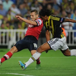 Jack Wilshere vs Bruno Alves: Arsenal's Battle in Istanbul - A UEFA Champions League Showdown