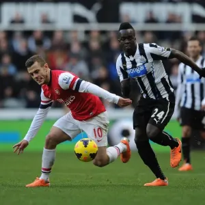 Jack Wilshere vs. Cheick Tiote: Battle in the Midfield - Newcastle United vs. Arsenal (2013-14) Jack Wilshere vs. Cheick Tiote: Battle in the Midfield - Newcastle United vs. Arsenal (2013-14)