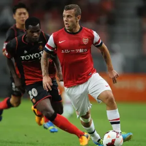 Jack Wilshere vs Danilson: Nagoya Grampus vs Arsenal, 2013