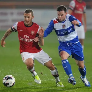 Jack Wilshere vs. Danny Guthrie: Arsenal U21 vs. Reading U21, 2012-13 Jack Wilshere vs. Danny Guthrie: Arsenal U21 vs. Reading U21, 2012-13