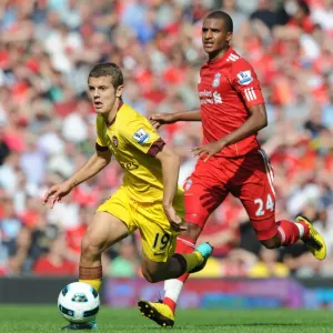 Jack Wilshere vs. David Ngog: Stalemate at Anfield, Premier League 2010-11