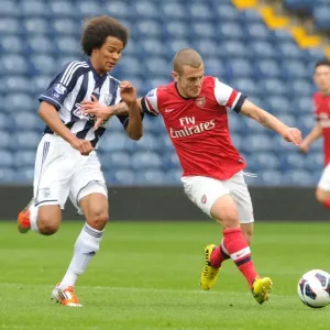 Jack Wilshere vs. Isiah Brown: Clash of the Young Talents in Arsenal U21 vs. West Bromwich Albion U21 (2012-13) Jack Wilshere vs. Isiah Brown: Clash of the Young Talents in Arsenal U21 vs. West Bromwich Albion U21 (2012-13)