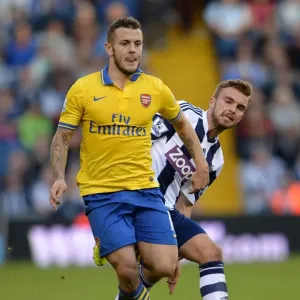 Jack Wilshere vs. James Morrison: Battle in the Midfield - West Bromwich Albion vs. Arsenal (2013-14)