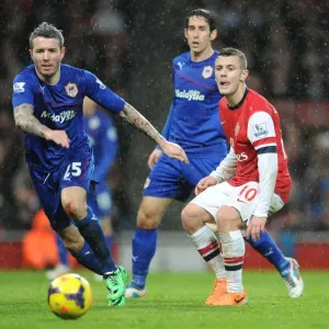Jack Wilshere vs. Kevin McNaughton: Intense Battle at Arsenal vs. Cardiff City (2013-14) Jack Wilshere vs. Kevin McNaughton: Intense Battle at Arsenal vs. Cardiff City (2013-14)