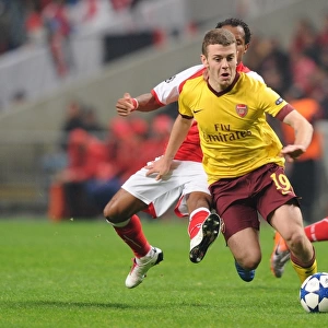 Jack Wilshere vs. Leandro Salino: Arsenal's Struggle Against Braga in UEFA Champions League