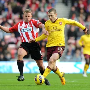 Jack Wilshere vs. Lee Catermole: Battle in the Midfield - Sunderland vs. Arsenal, Premier League 2012-13