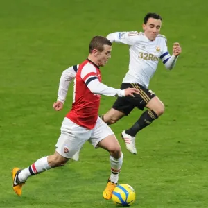 Jack Wilshere vs. Leon Britton: Battle at the Emirates - Arsenal v Swansea FA Cup Replay, 2013 Jack Wilshere vs. Leon Britton: Battle at the Emirates - Arsenal v Swansea FA Cup Replay, 2013