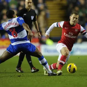 Jack Wilshere vs Mikele Leigertwood: Battle in the Midfield - Reading vs Arsenal, Premier League 2012-13