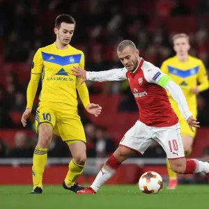 Jack Wilshere vs. Mirko Ivanic: Arsenal FC vs. BATE Borisov, UEFA Europa League Showdown
