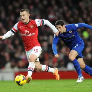 Jack Wilshere vs. Peter Whittingham: Intense Battle at Arsenal vs. Cardiff City (2013-14) Jack Wilshere vs. Peter Whittingham: Intense Battle at Arsenal vs. Cardiff City (2013-14)