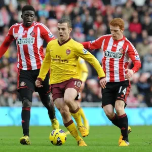 Jack Wilshere's Agile Moves: Outmaneuvering Colback and N'Diaye (Sunderland vs Arsenal, 2013)