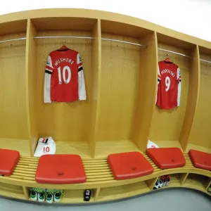 Jack Wilshere's Arsenal Shirt in Arsenal Changing Room (Arsenal vs. Queens Park Rangers, 2012-13)