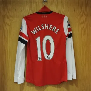 Jack Wilshere's Arsenal Shirt at Emirates Stadium (Arsenal vs Aston Villa, Premier League 2012-13)