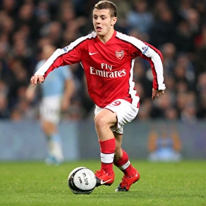Jack Wilshere's Brave Performance Amidst Manchester City's 3-0 Victory in the Carling Cup 5th Round
