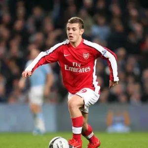 Jack Wilshere's Brave Performance Amidst Manchester City's 3-0 Victory in the Carling Cup 5th Round