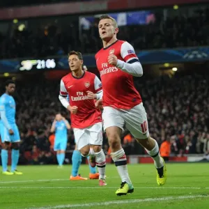 Jack Wilshere's Brilliant Brace: Arsenal's Victory Over Marseille in the Champions League, 2013 Jack Wilshere's Brilliant Brace: Arsenal's Victory Over Marseille in the Champions League, 2013