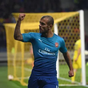 Jack Wilshere's Euphoric Moment: Arsenal's Goal in Europa League Against FC BATE Borisov, 2017 Jack Wilshere's Euphoric Moment: Arsenal's Goal in Europa League Against FC BATE Borisov, 2017