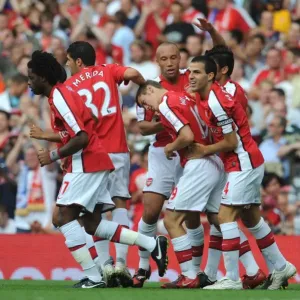 Print of Jack Wilshere's First Goal for Arsenal, Emirates Cup 2009 Print of Jack Wilshere's First Goal for Arsenal, Emirates Cup 2009