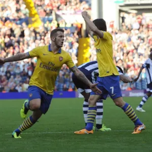 Jack Wilshere's Game-Winning Goal: Arsenal's Triumph over West Bromwich Albion (2013-14)