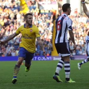 Jack Wilshere's Goal: Arsenal's Victory at West Bromwich Albion (2013-14)