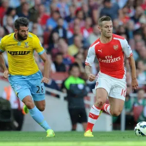 Jack Wilshere's Magic: Outsmarting Joe Ledley in Arsenal's Premier League Win (August 2014)