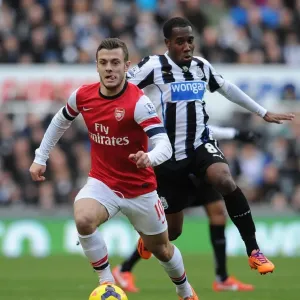 Jack Wilshere's Slick Moves: Outsmarting Moussa Sissoko in Premier League Clash, 2013-14 Jack Wilshere's Slick Moves: Outsmarting Moussa Sissoko in Premier League Clash, 2013-14