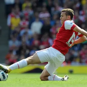 Jack Wilshere's Stunner: Arsenal's 1-0 Victory Over Manchester United in the Barclays Premier League (2011)