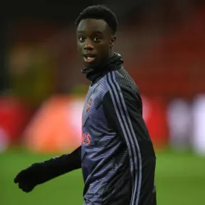 James Olayinka Prepares for Arsenal's Europa League Clash against Standard Liege James Olayinka Prepares for Arsenal's Europa League Clash against Standard Liege