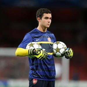 James Shea (Arsenal). Arsenal 3: 1 Olympiacos. UEFA Champions League. Group B