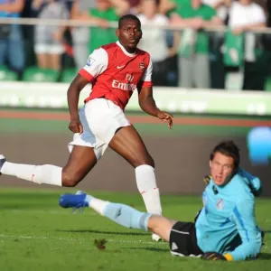 Jay Emmanuel Thomas goal print, Arsenal vs Legia Warsaw 2010 Jay Emmanuel Thomas goal print, Arsenal vs Legia Warsaw 2010