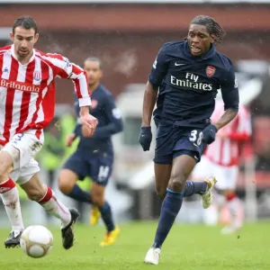 Jay Emmanuel-Thomas vs. Danny Higginbotham: Stoke City's Upset of Arsenal in FA Cup (3-1) Jay Emmanuel-Thomas vs. Danny Higginbotham: Stoke City's Upset of Arsenal in FA Cup (3-1)