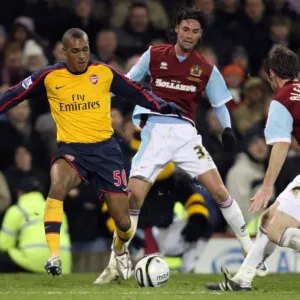 Jay Simpson (Arsenal) Chris Eagles and Graham Alexander (Burnley) Jay Simpson (Arsenal) Chris Eagles and Graham Alexander (Burnley)