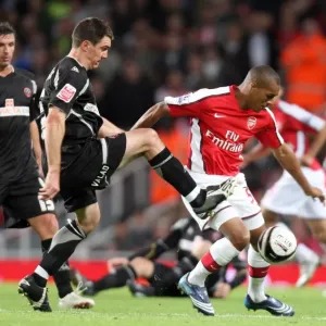 Jay Simpson (Arsenal) Chris Morgan (Shef Utd)