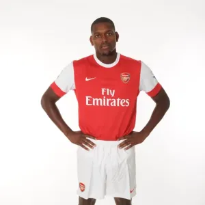 Jay Thomas (Arsenal). Arsenal 1st team Photocall and Membersday. Emirates Stadium, 5 / 8 / 10