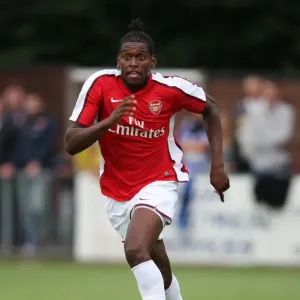 Jay Thomas (Arsenal). Maidenhead 1: 7 Arsenal. Pre Season Friendly. York Road
