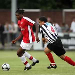 Jay Thomas (Arsenal) Nevin Saroya (Maidenhead). Maidenhead 1: 7 Arsenal