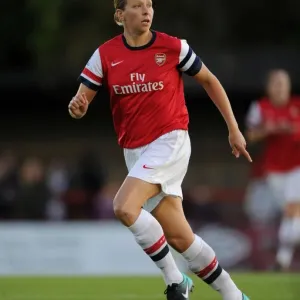 Jayne Ludlow in Action: Arsenal Ladies FC vs. Bristol Academy WFC, FA WSL (2012)