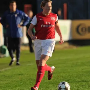 Jayne Ludlow (Arsenal). Arsenal Ladies 5: 1 Rayo Vallecano. Womens UEFA Champions League Jayne Ludlow (Arsenal). Arsenal Ladies 5: 1 Rayo Vallecano. Womens UEFA Champions League