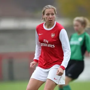Jayne Ludlow (Arsenal). Arsenal Ladies 9: 0 ZFK Masinac. UEFA Womens Champions League Jayne Ludlow (Arsenal). Arsenal Ladies 9: 0 ZFK Masinac. UEFA Womens Champions League