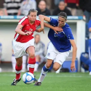 Jayne Ludlow (Arsenal) Gill Scott (Everton)