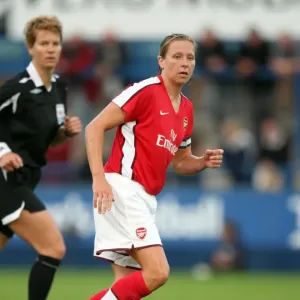 Jayne Ludlow Celebrates Arsenal's FA Womens Community Shield Victory over Everton (2008) Jayne Ludlow Celebrates Arsenal's FA Womens Community Shield Victory over Everton (2008)